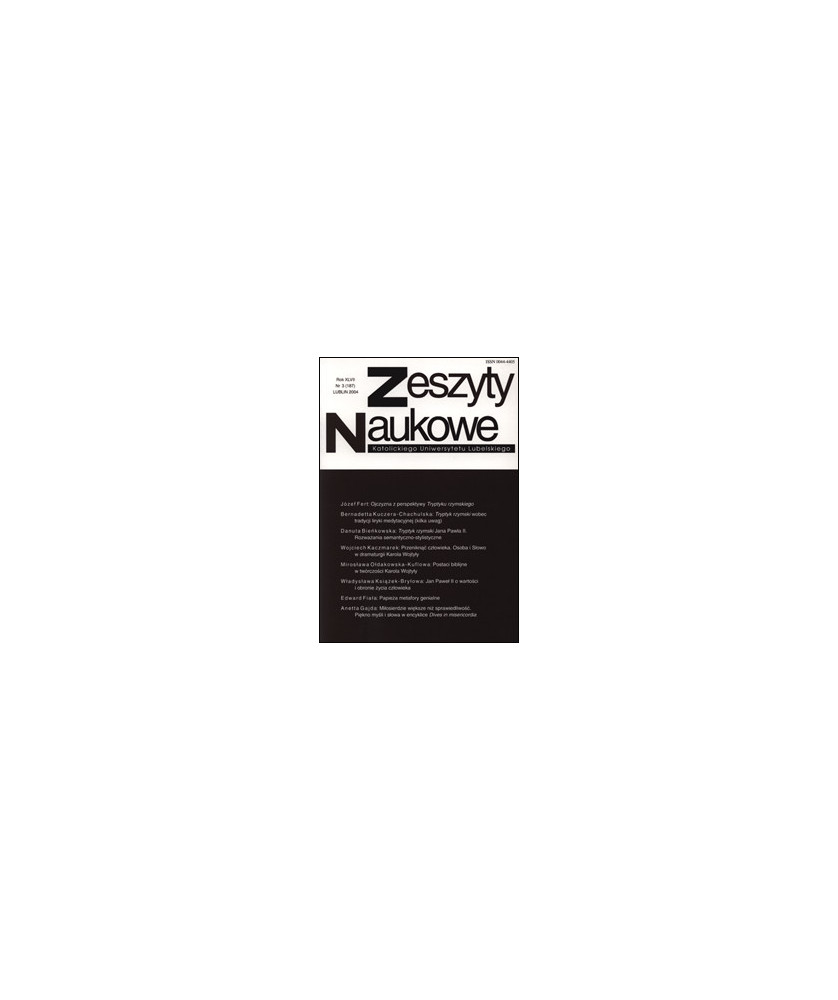 Zeszyty Naukowe KUL 3/2004