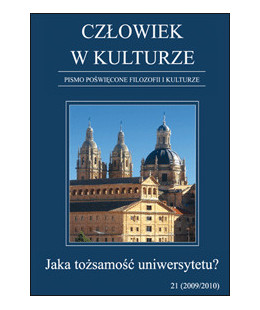 Człowiek w kulturze 21/2009-2010. Jaka tożsamość uniwersytetu?