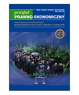 Przegląd Prawno-Ekonomiczny Nr 24 (3/2013)