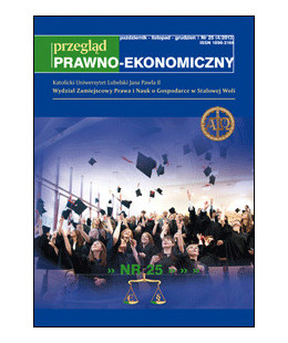 Przegląd Prawno-Ekonomiczny Nr 25 (4/2013)