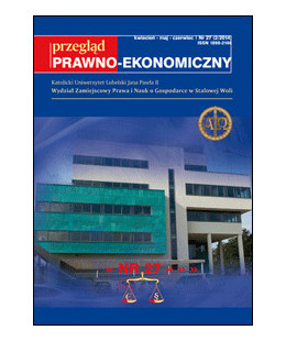 Przegląd Prawno-Ekonomiczny Nr 27 (2/2014)