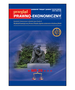 Przegląd Prawno-Ekonomiczny Nr 29 (4/2014)