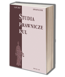 Studia Prawnicze KUL, 1(69)/2017