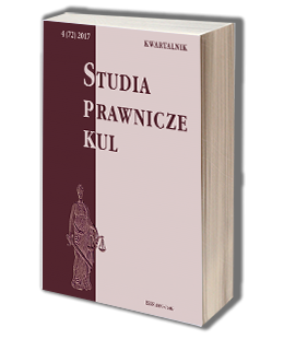 Studia Prawnicze KUL, 4(72)/2017