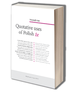 Quotative uses of Polish że