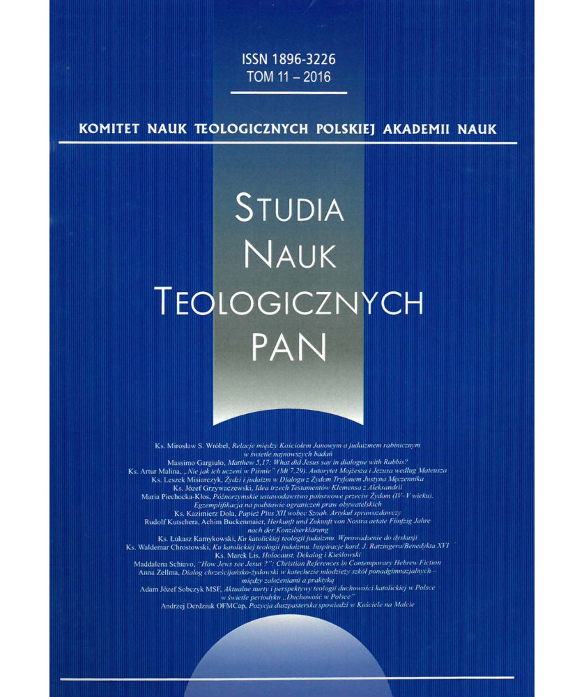 Studia Nauk Teologicznych PAN 11/2016