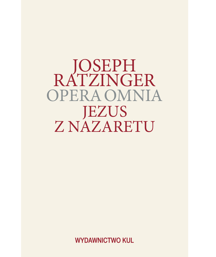 Opera omnia T. VI-2 - Jezus z Nazaretu