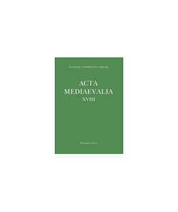 Acta Mediaevalia. T. XVIII