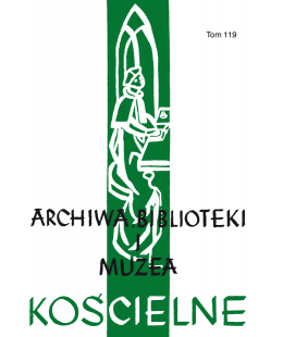 Archiwa, Biblioteki I Muzea Kościelne. Tom 119