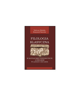 Filologia klasyczna w KUL w latach 1918-2004
