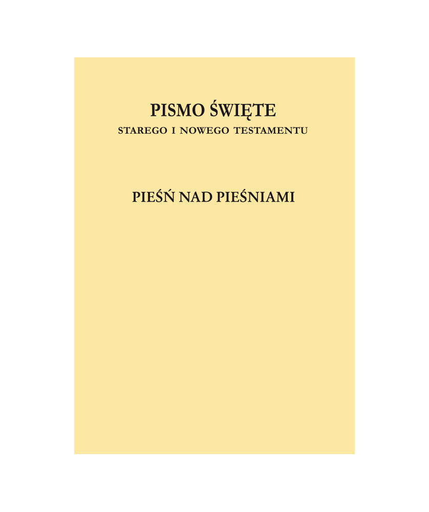 Pieśń nad Pieśniami