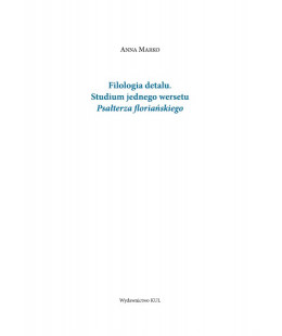 Filologia detalu. Studium...