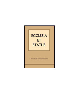 Ecclesia et status. Materiały konferencyjne.