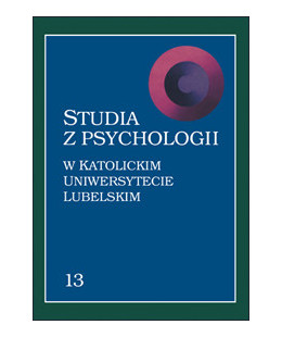 Studia z psychologii w KUL....