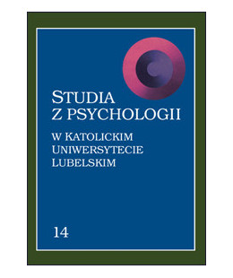 Studia z psychologii w KUL....